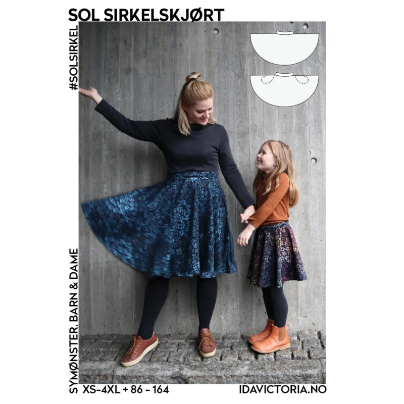 Fynd Sol Sirkelskjört Ida Victoria