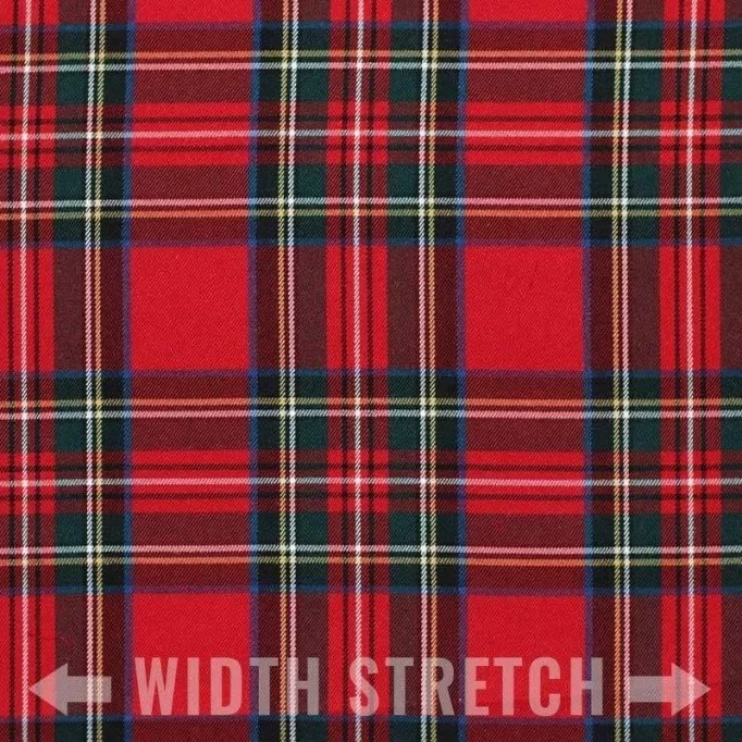 Endast idag Tartan Red stuwart