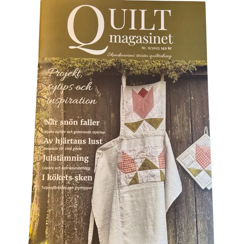 Quiltmagasinet Nr.6 2025 Lägg i varukorgen