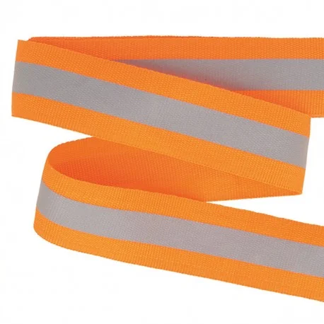 Kampanj 2m Reflexband 25mm - Orange