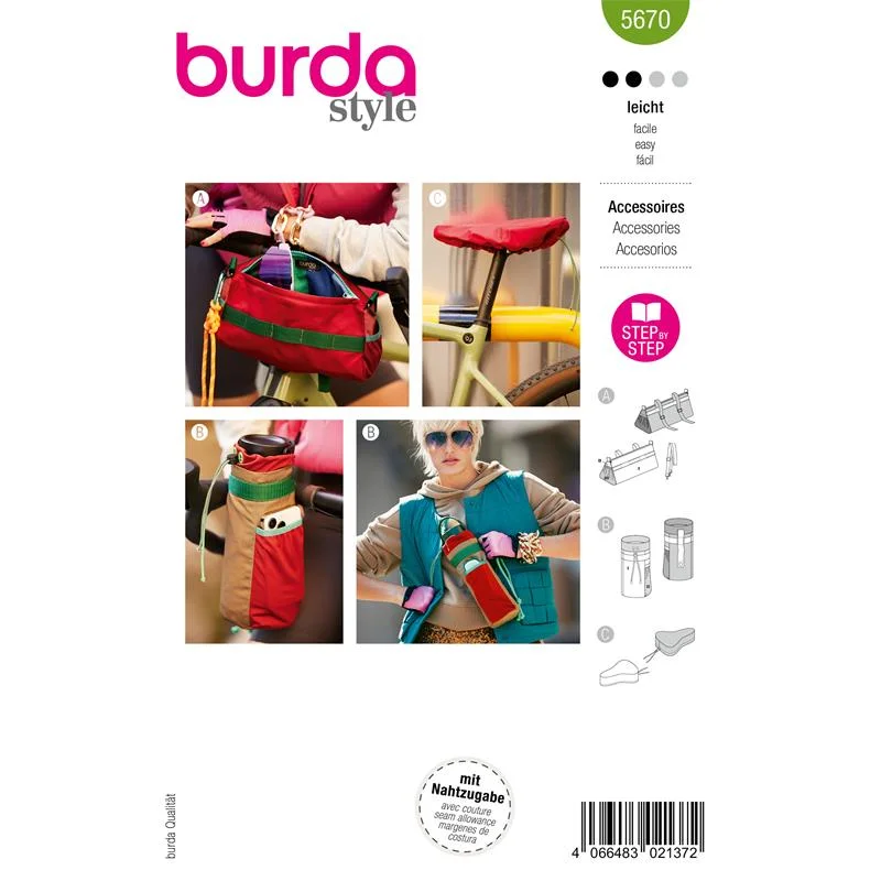 Fynd Burda Style 5670 – Cykelaccessoarer