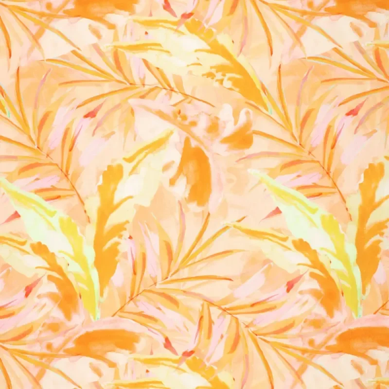 Fynd Viskoslinne 180 g/m² – orange blad