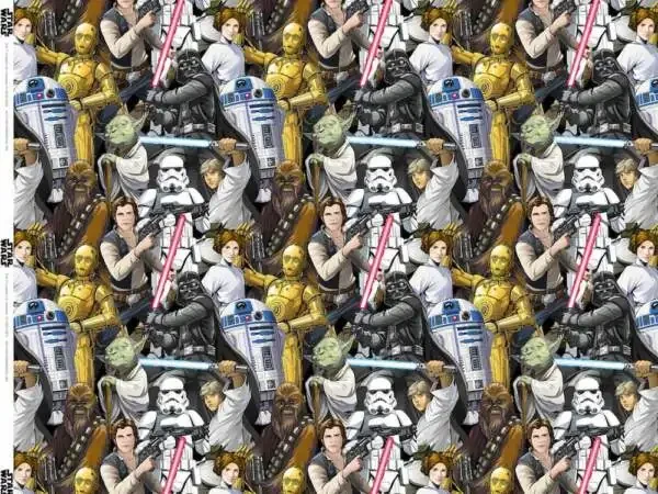 Expressleverans Star Wars karaktärer, licenstyg trikå