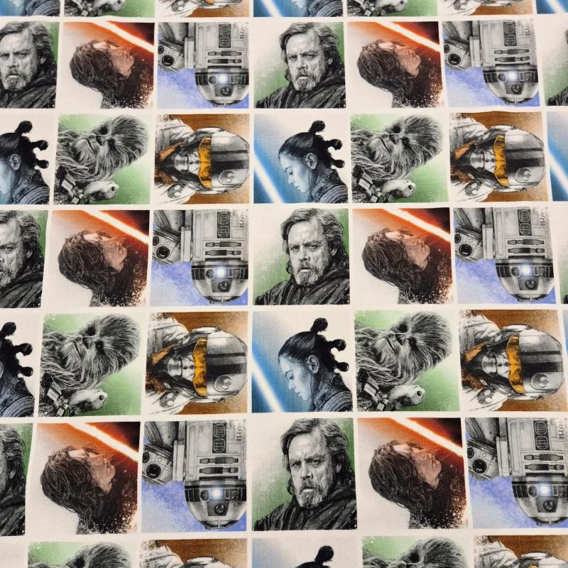 Lågt pris Trikåtyg, licens – Star Wars