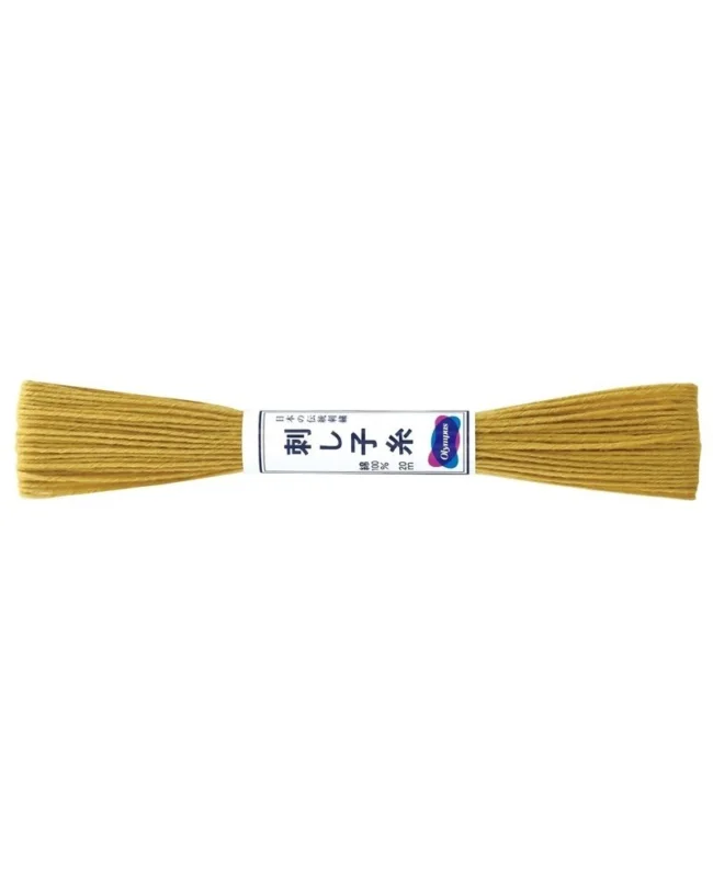 risnedsättning Sashikotråd 20m Mustard