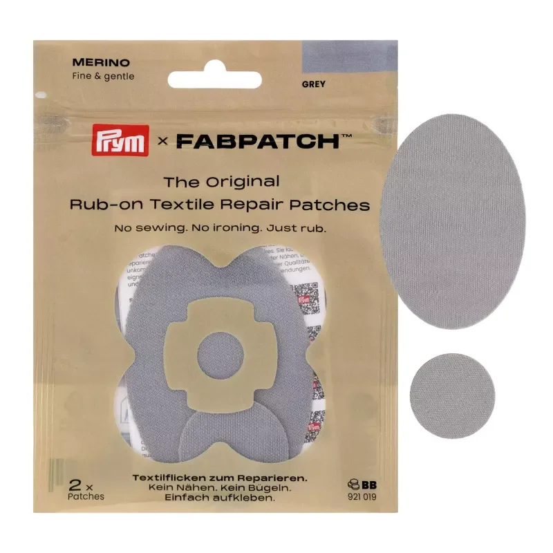 Sista chansen Prym x FabPatch Merino laglappar grå