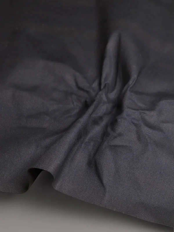 Vera Waxed Cotton – mind the MAKER, vaxad bomull i svart Trygg betalning