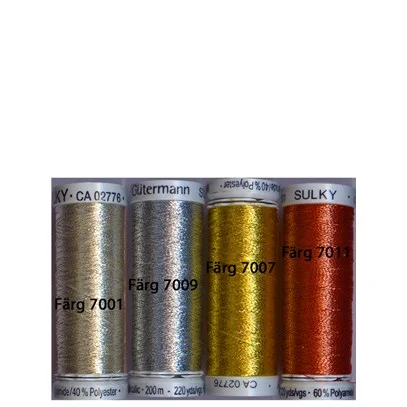 Sytråd Gütermann Sulky Metallic Expressleverans