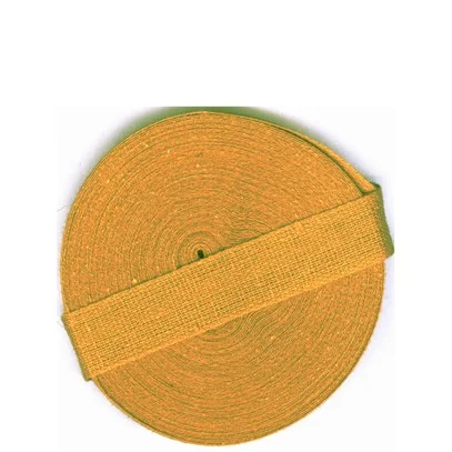 Lågt pris Bomullsband 13 mm Kanelbrun