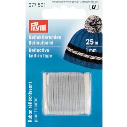 I lager Reflextråd 1 mm, 25 m