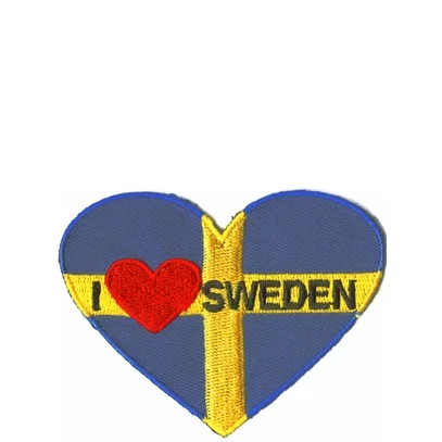 Köp online Sverigeflagga hjärtformad