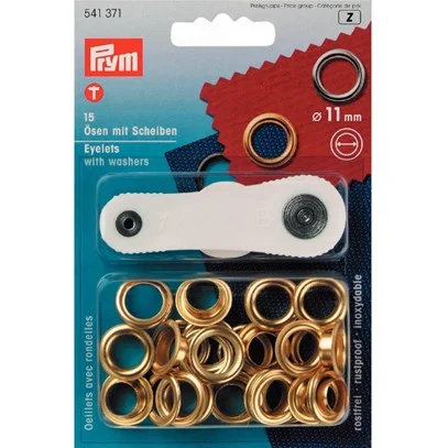 Fynd Öljetter 11 mm guld