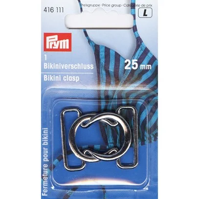 Bikinispänne Metall 25 mm Fynd
