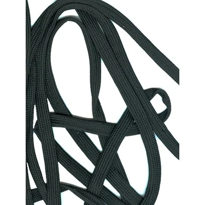 Platt snodd Svart 0015 Kundfavorit